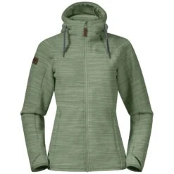 Bergans Hareid Fleece W Jacket (jade-green)