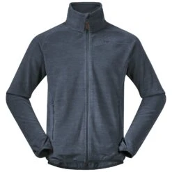 Bergans Hareid NoHood Fleece Jacket (orion-blue)