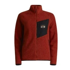 Lundhags Flok Wool Ws Pile Jacket (brick)