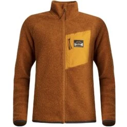 Lundhags Flok Wool Ws Pile Jacket (dark-gold)